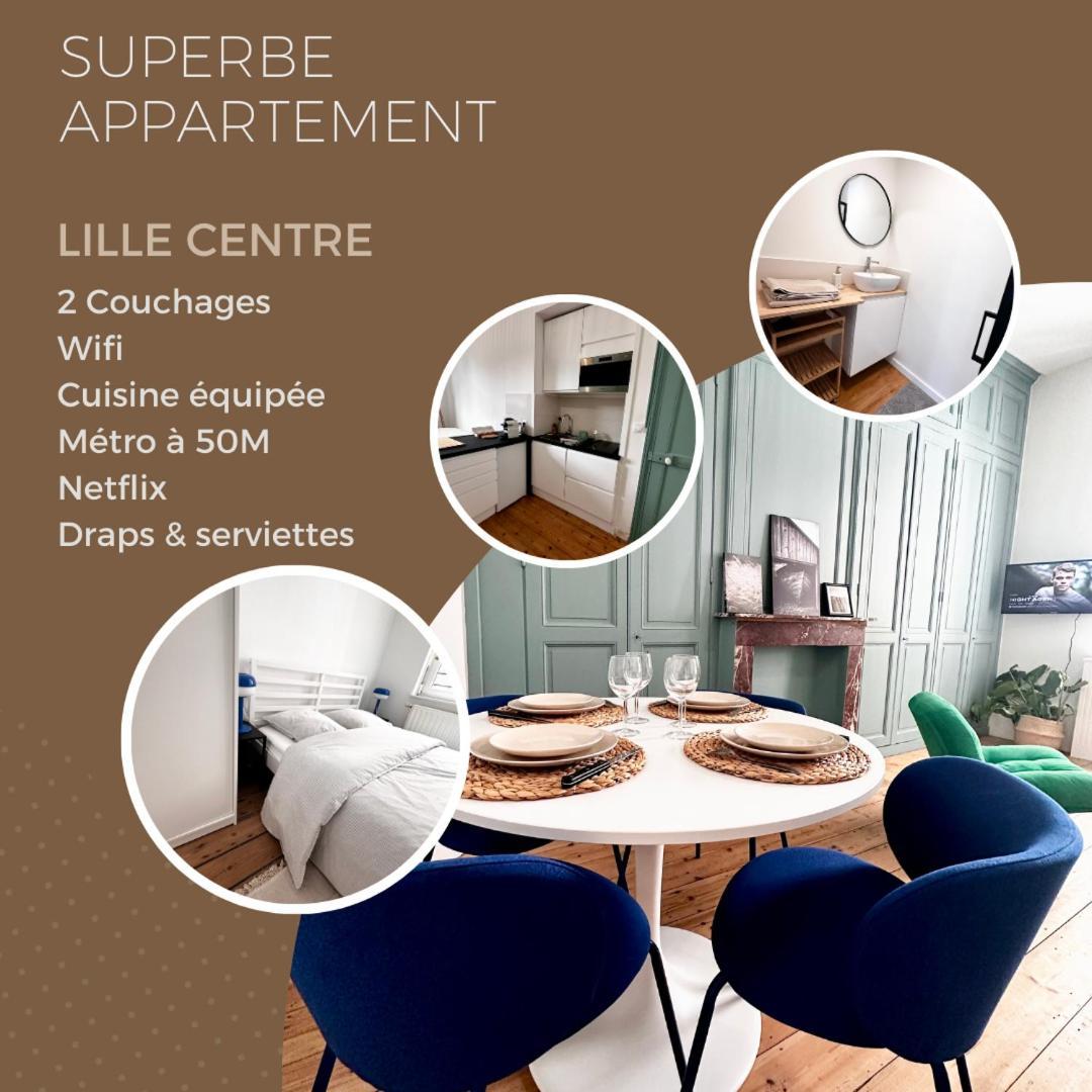 Appartement Lille Centre Cosy المظهر الخارجي الصورة